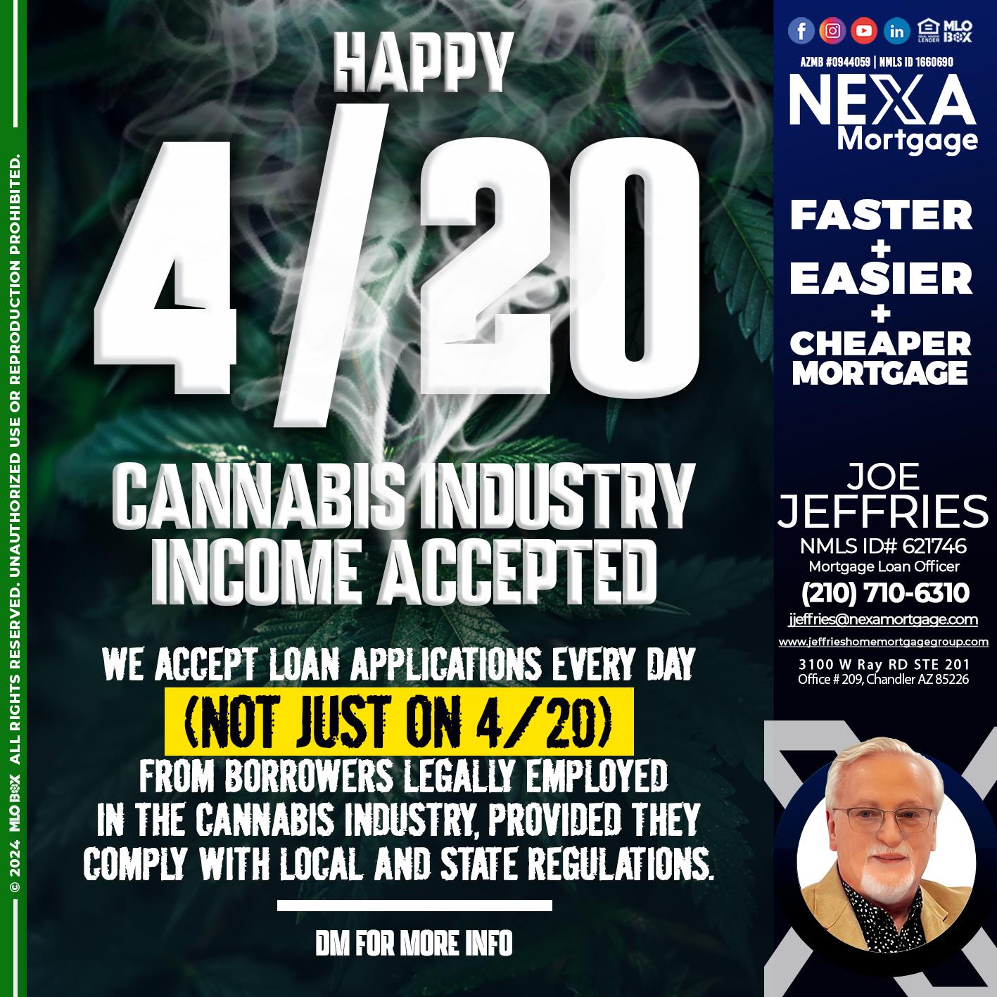 420 day - Joe Jeffries -Loan Officer